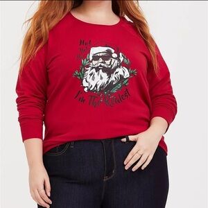 Torrid Xmas sweatshirt